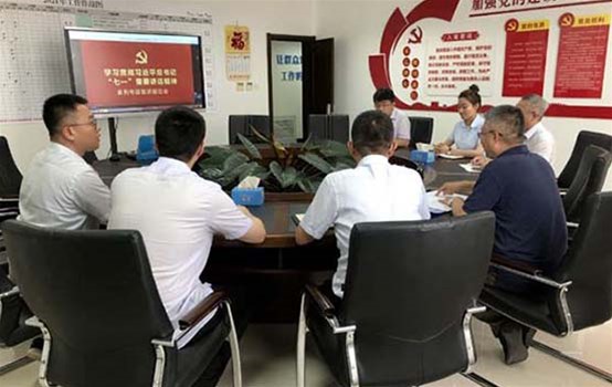 【发扬建党精神 推进改革攻坚】学讲话悟精神 “实”字当先见行动